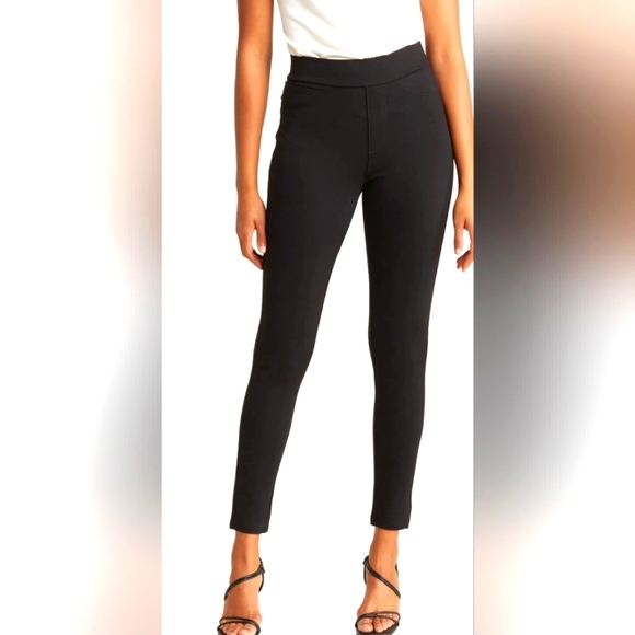 Kay Unger Basic 5-Pocket Ponte Pants Sz Small - Picture 1 of 9